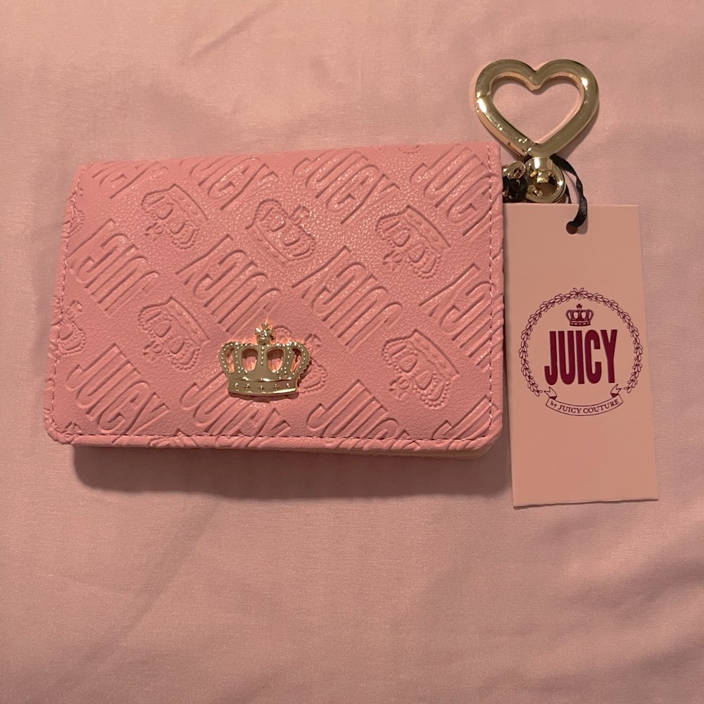 Pink Juicy couture card case